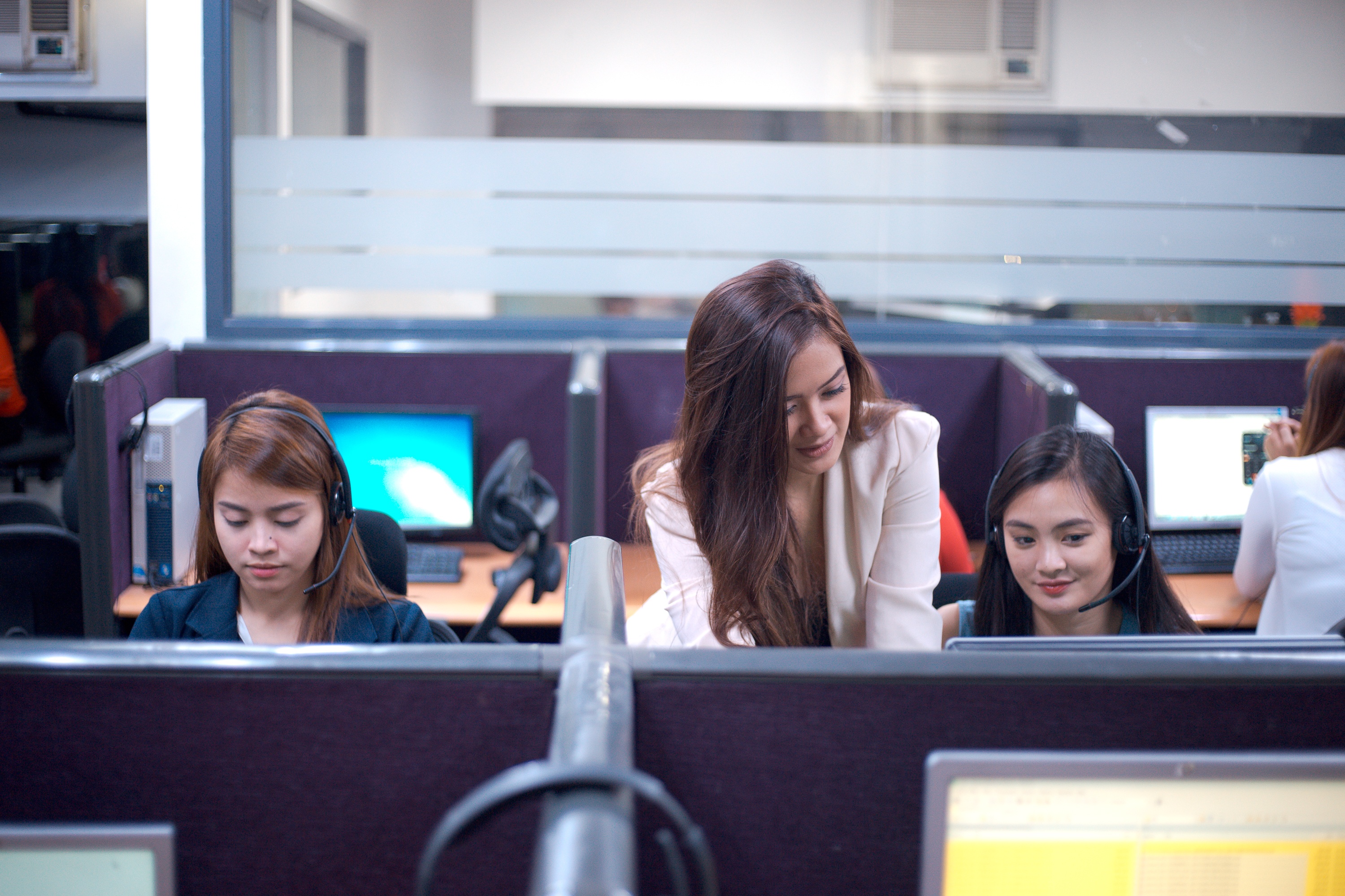 Call center agents training